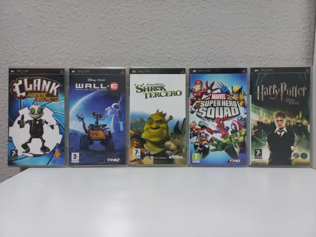 Lote 4 Juegos PSP