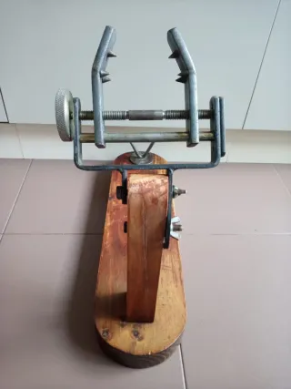 Jamonero Profesional, Madera Maciza y Metal