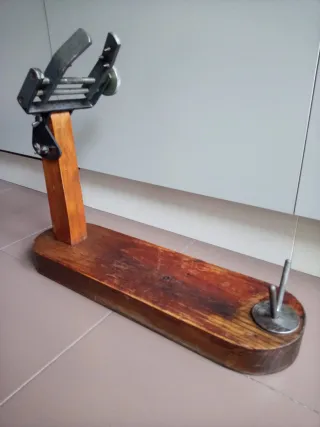 Jamonero Profesional, Madera Maciza y Metal