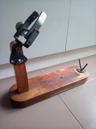 Jamonero Profesional, Madera Maciza y Metal