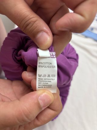 Falda pádel morada talla XL. Sin estrenar