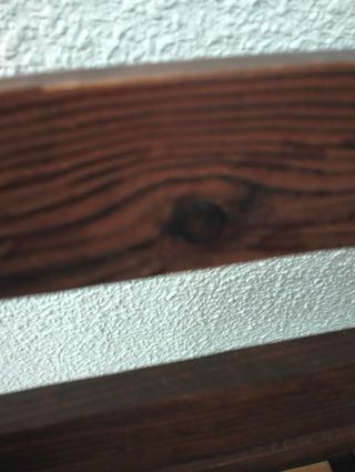 Botellero plegable de madera