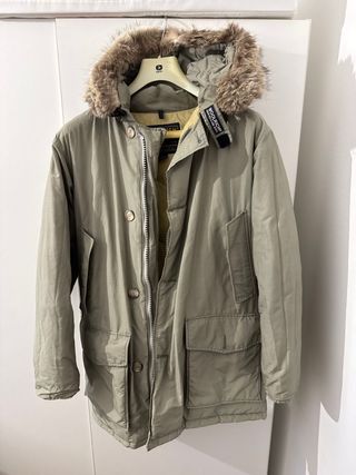 Parka Piumino Woolrich Beige