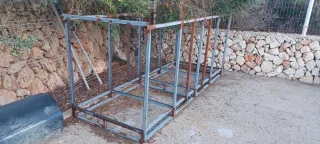 Estructura metálica para exterior