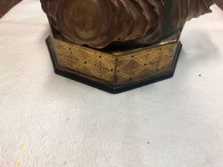 Virgen Inmaculada Escultura Madera Policromada!