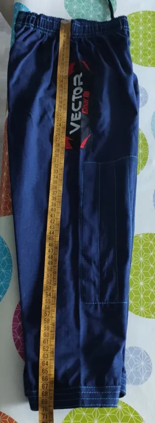 Kimono Jiu Jitsu Vector Niño Azul