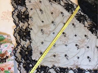 Velo pizzo vintage anni '50 camicetta