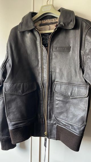 Chaqueta Cuero Avirex G1 Talla S
