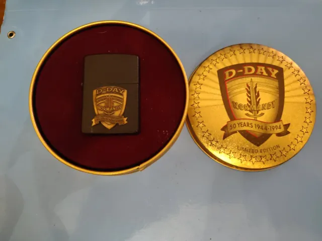 Zippo D-Day Normandy 50 Anni 1944-1994