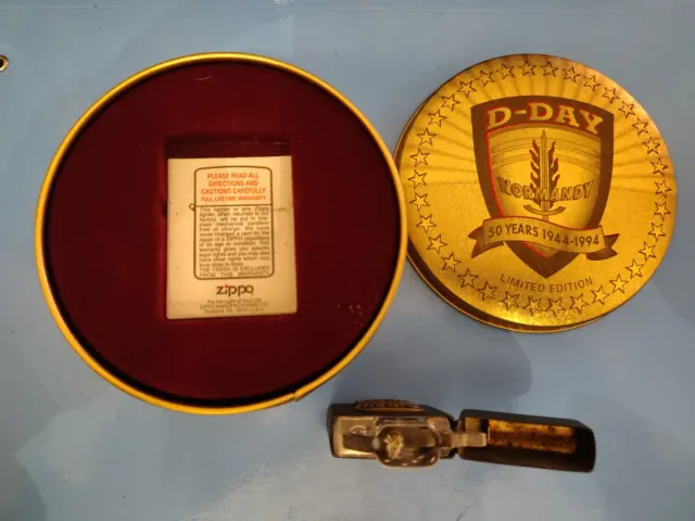Zippo D-Day Normandy 50 Anni 1944-1994