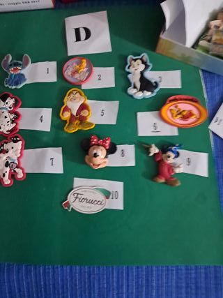 Lotto Magneti Personaggi Disney e Fiorucci