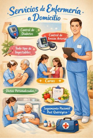 Enfermero a domicilio – Sevilla y alrededores