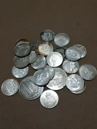 Lote Monedas Plata 925 y 800