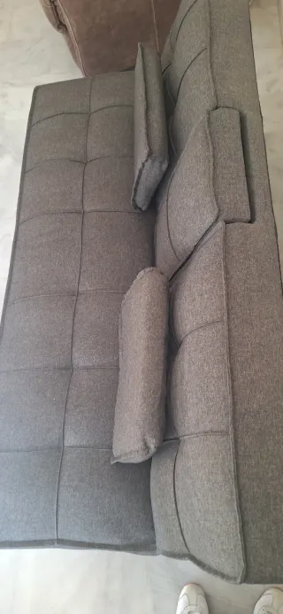 Sofá Cama de gris