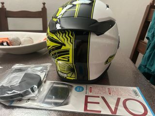 Shoei NXR2 Casco Integrale Giallo/Bianco S