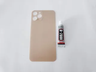 Adesivo e vetro per iPhone 11 pro max