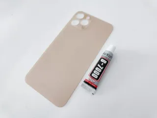 Adesivo e vetro per iPhone 11 pro max