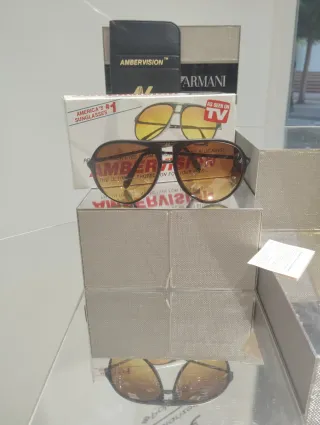 Gafas Vintage Ambervision Nuevas
