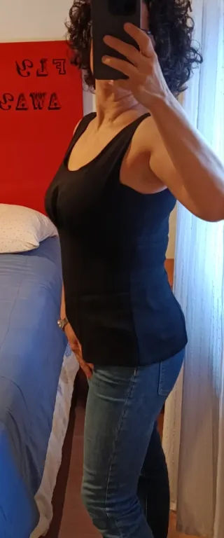 Camiseta tirantes negro 