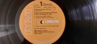LP W.A. Mozart - Concerti per Pianoforte e Orchest