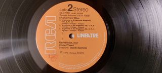 LP Albinoni Concerti Per Oboe Tosamo