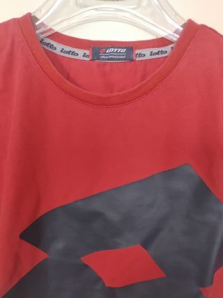 T-shirt Lotto rossa 10 anni