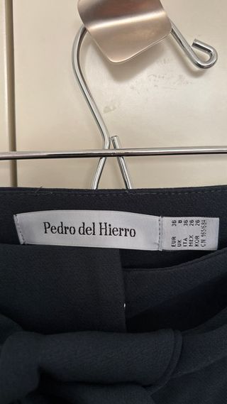 Pantalón verde Pedro del Hierro mujer