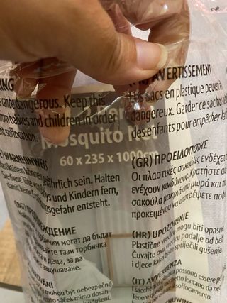 Mosquitera grande