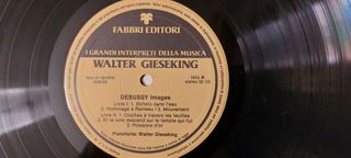 Walter Gieseking interpreta Debussy LP