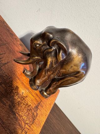 Figura Elefante Bronce