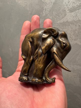 Figura Elefante Bronce
