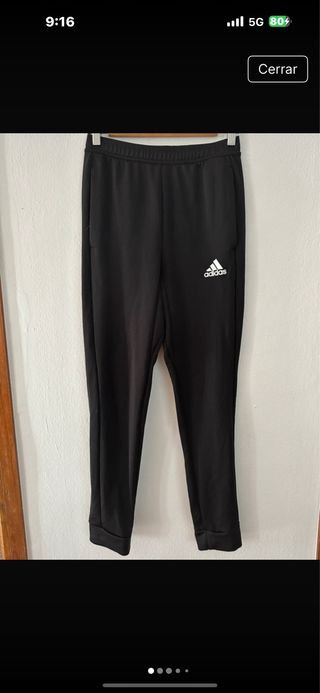 Pantalón Adidas Negro