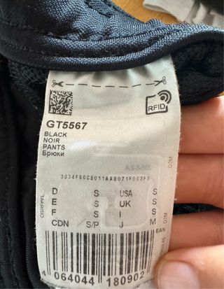 Pantalón Adidas Negro