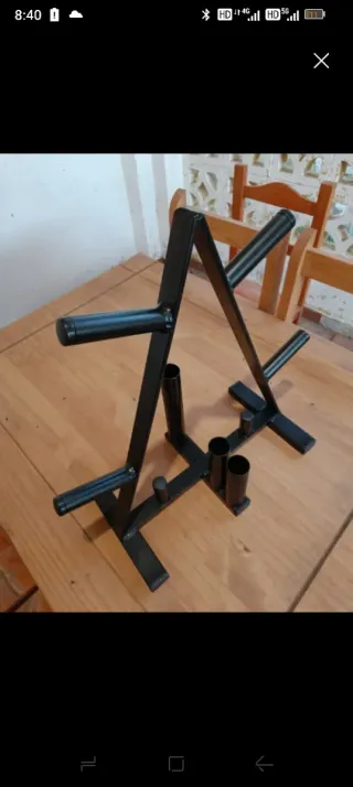 Soporte para pesas