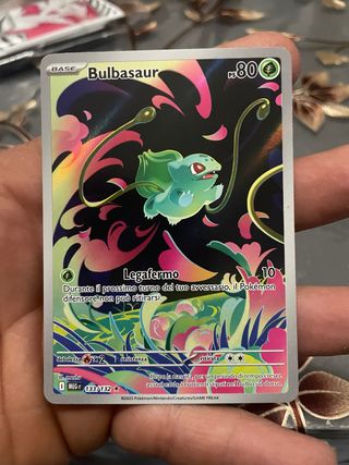 Carta Pokémon Base Bulbasaur PS 80
