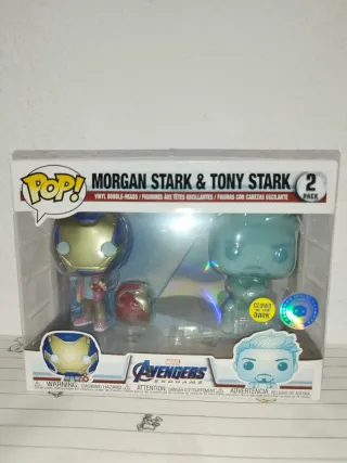 Funko Pop! Morgan Stark & Tony Stark 2 Pack