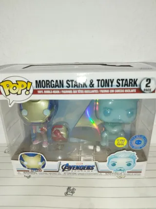 Funko Pop! Morgan Stark & Tony Stark 2 Pack