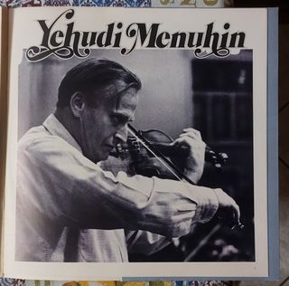 LP Yehudi Menuhin interpreta Paganini