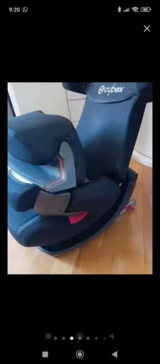 Silla coche grupo 1/2/3 Cybex