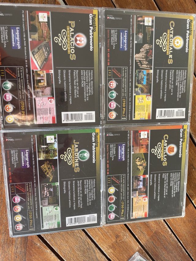 Colección 4 CDs Patrimonio Español