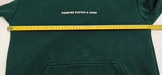 Sudadera Scotch & Soda Verde/Negra Talla S