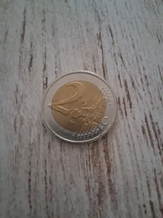 Moneda 2 Euros Beatriz Reina Países Bajos 2000
