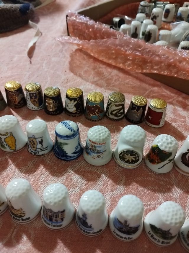 36 ditali da collezione tutti diversi