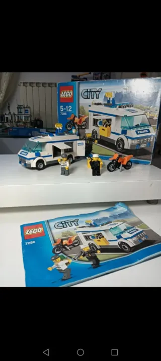 Lego City 7286 - Furgone della Polizia