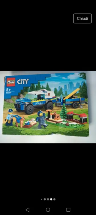 Lego City 60369 - Set Polizia