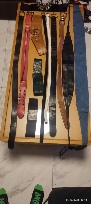 Lote de cinturones mujer