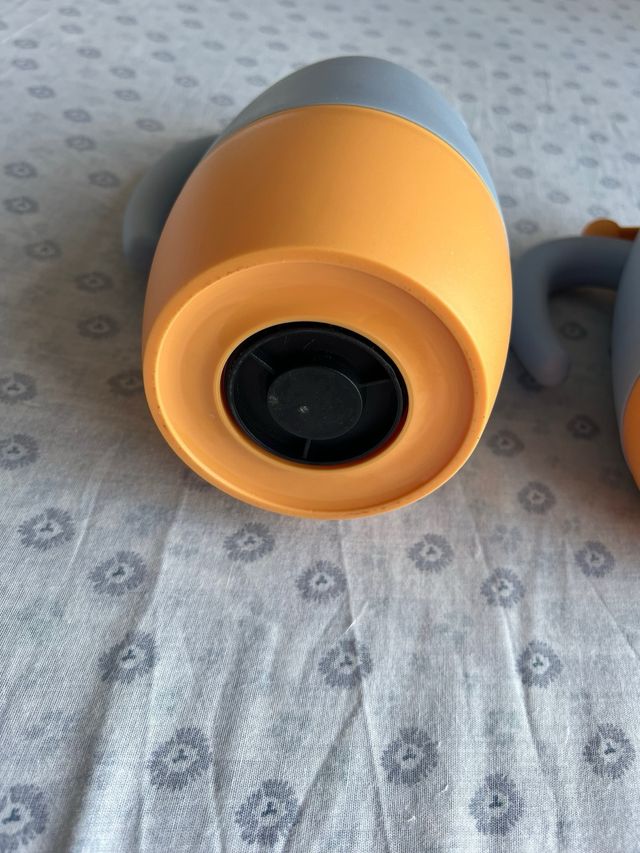 Set 2 termos azul y naranja