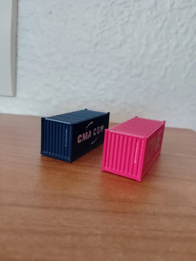 Lote 2 Contenedores escala N 1:160