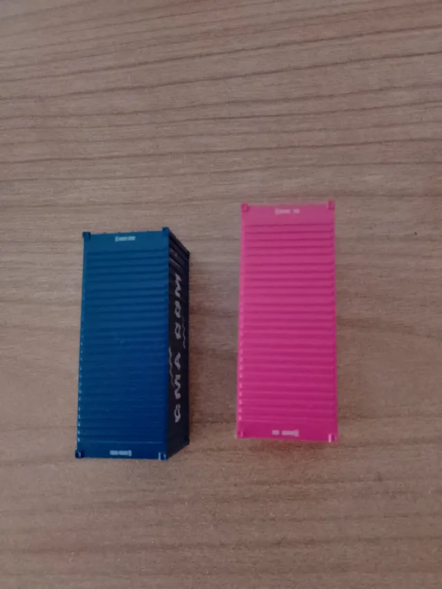 Lote 2 Contenedores escala N 1:160