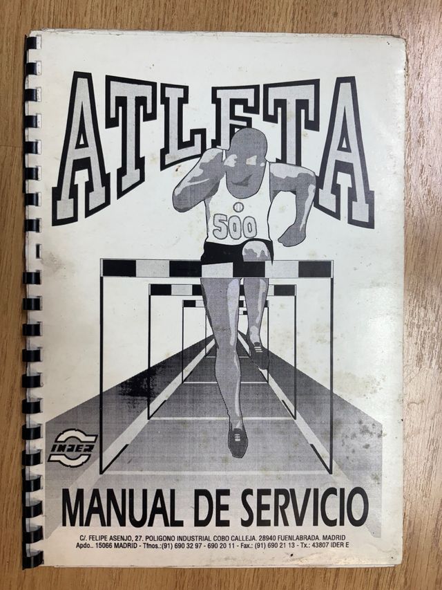 MANUAL TÉCNICO ATLETA Pinball
